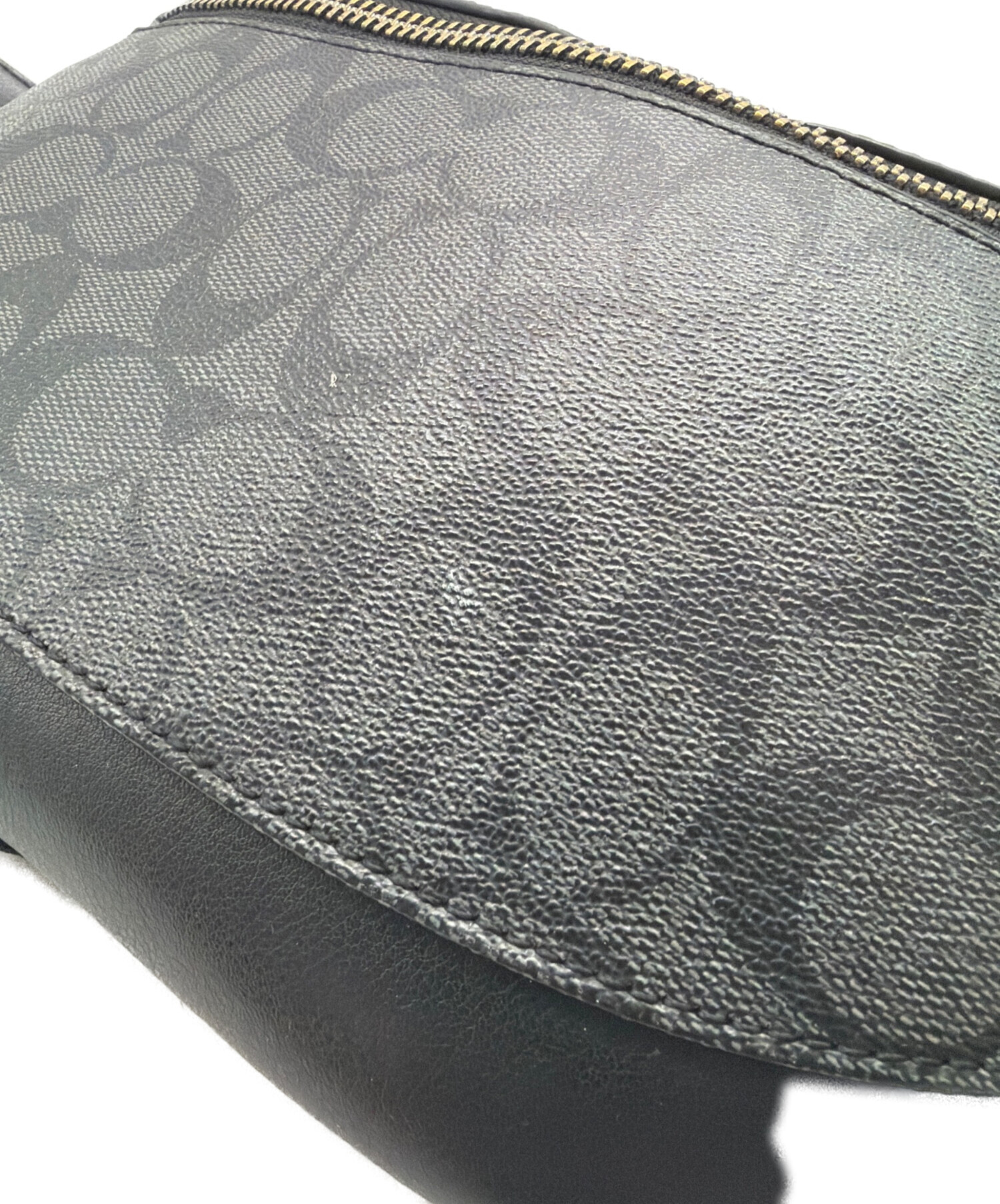 中古・古着通販】COACH (コーチ) シグネチャー ボディバッグ ブラック