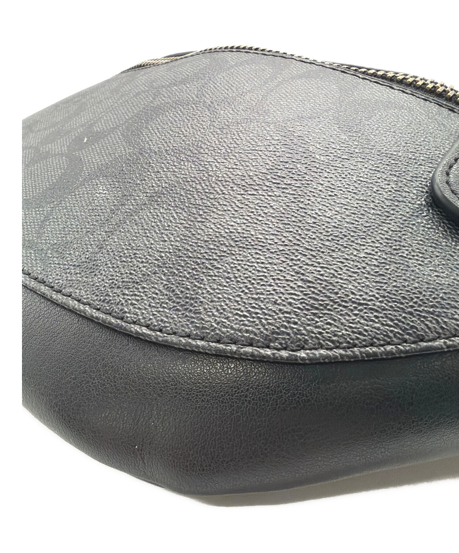 中古・古着通販】COACH (コーチ) シグネチャー ボディバッグ ブラック
