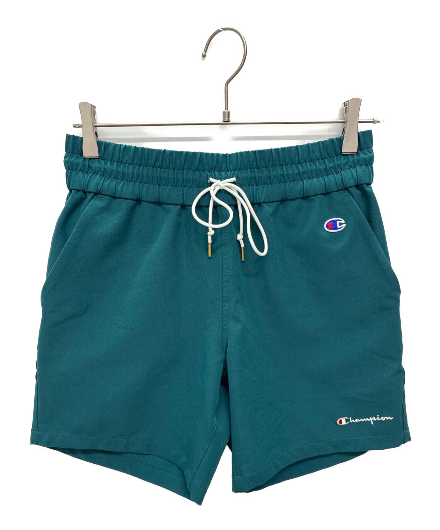 中古・古着通販】Champion (チャンピオン) ハーフパンツ グリーン 