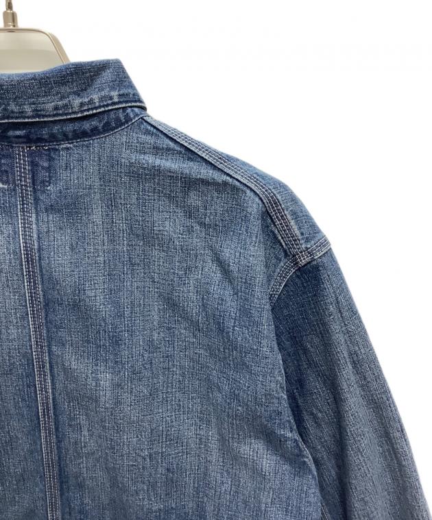 中古・古着通販】LEE (リー) デニムジャケット ブルー サイズ:XL