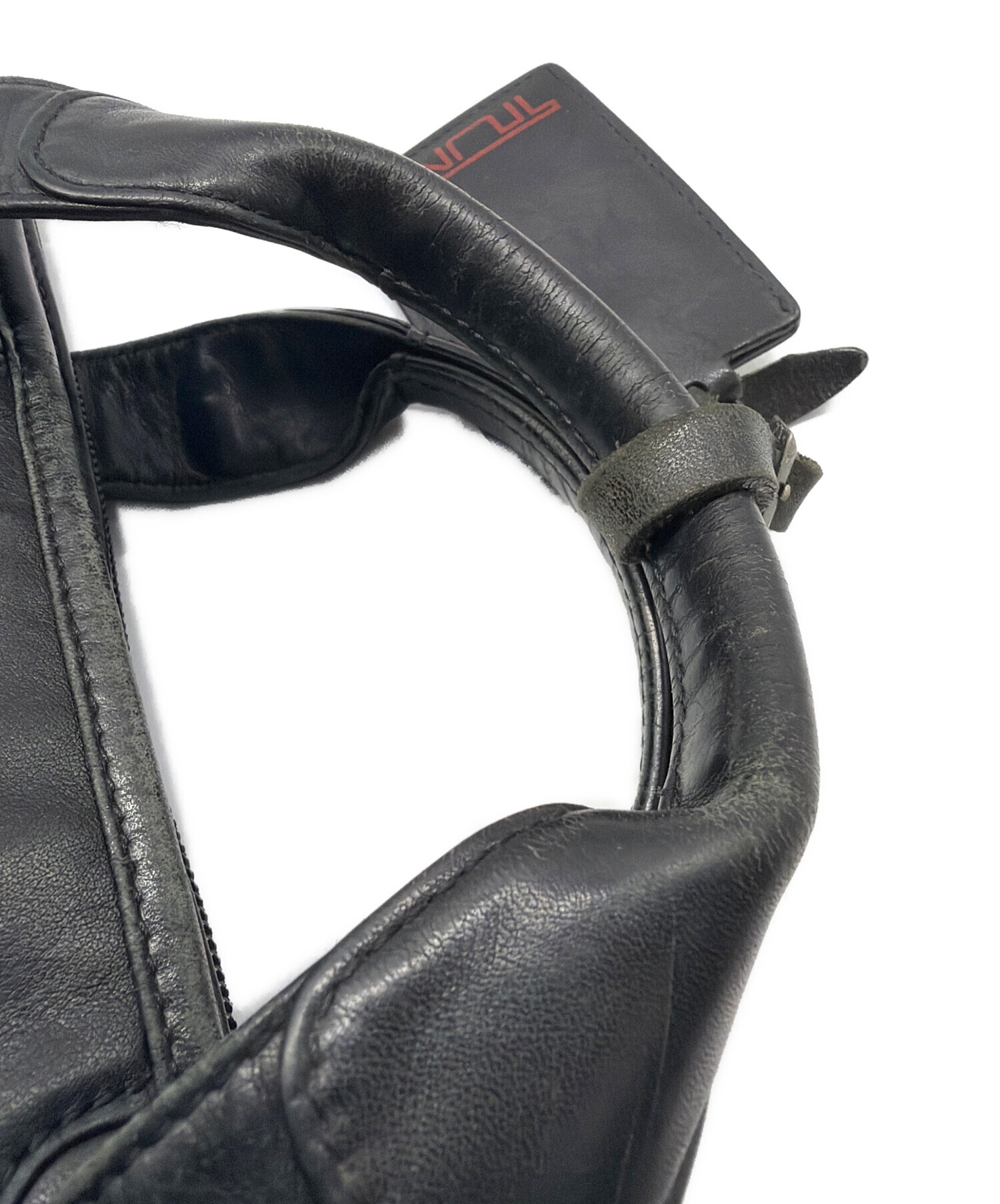 中古・古着通販】TUMI (トゥミ) レザーブリーフケース ブラック