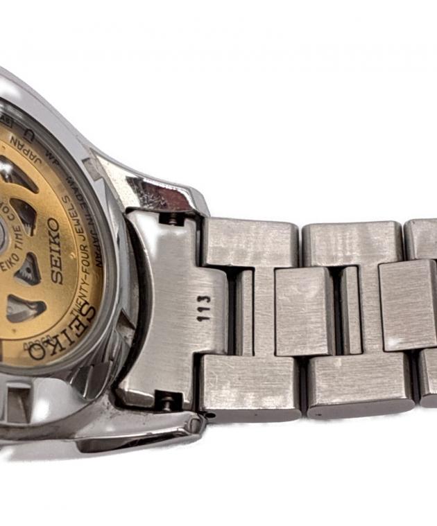 中古・古着通販】SEIKO (セイコー) プレザージュ 自動巻き腕時計 裏