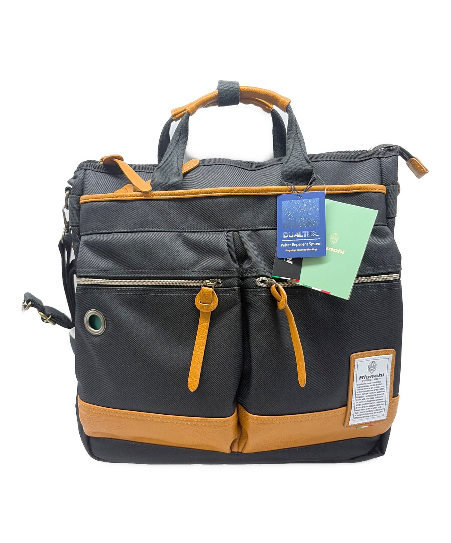 中古・古着通販】BIANCHI (ビアンキ) 3WAY ブリーフ トート ブラック