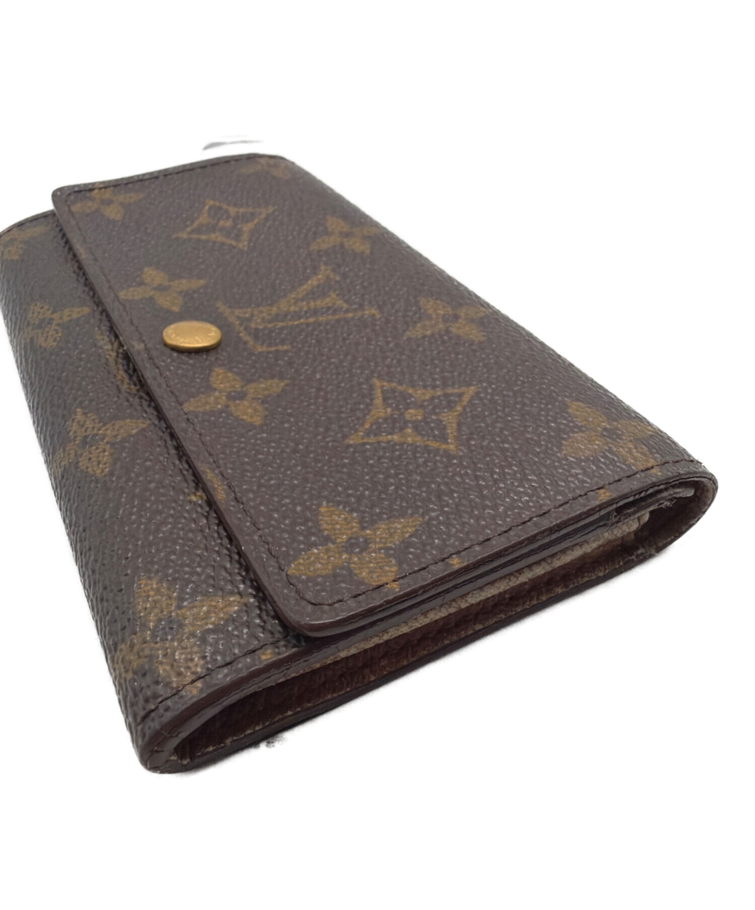 【Louis Vuitton】ルイヴィトンLV 二つ折り財布 モノグラム 中古 中古・古着通販】LOUIS VUITTON (ルイ ヴィトン) 2つ折り財布