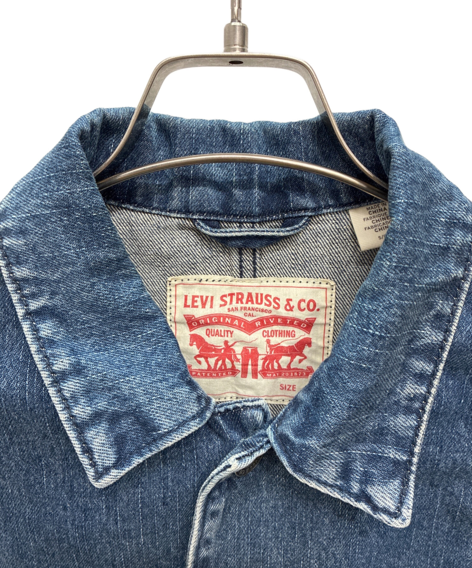 中古・古着通販】LEVI'S (リーバイス) デニムカバーオール インディゴ