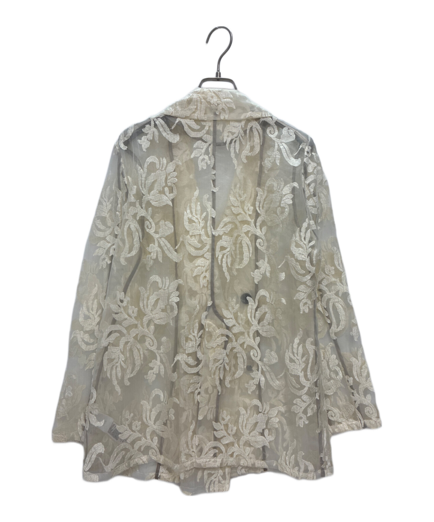 中古・古着通販】HARE (ハレ) vintageレースジャケット ベージュ 