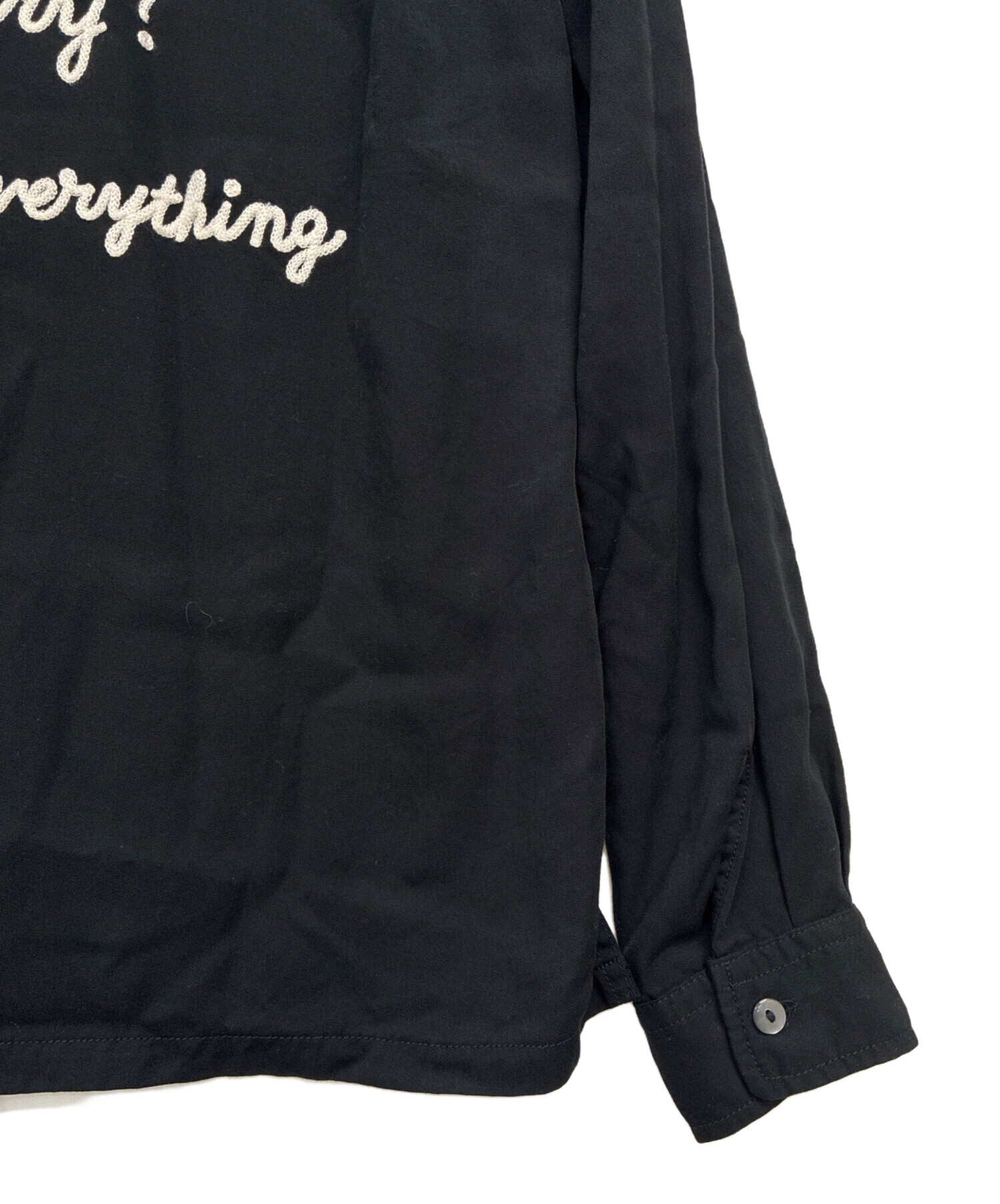 RUDE GALLERY 黒 長袖シャツ 中古・古着通販】RUDE GALLERY (ルードギャラリー) 15AW Who the Fuck