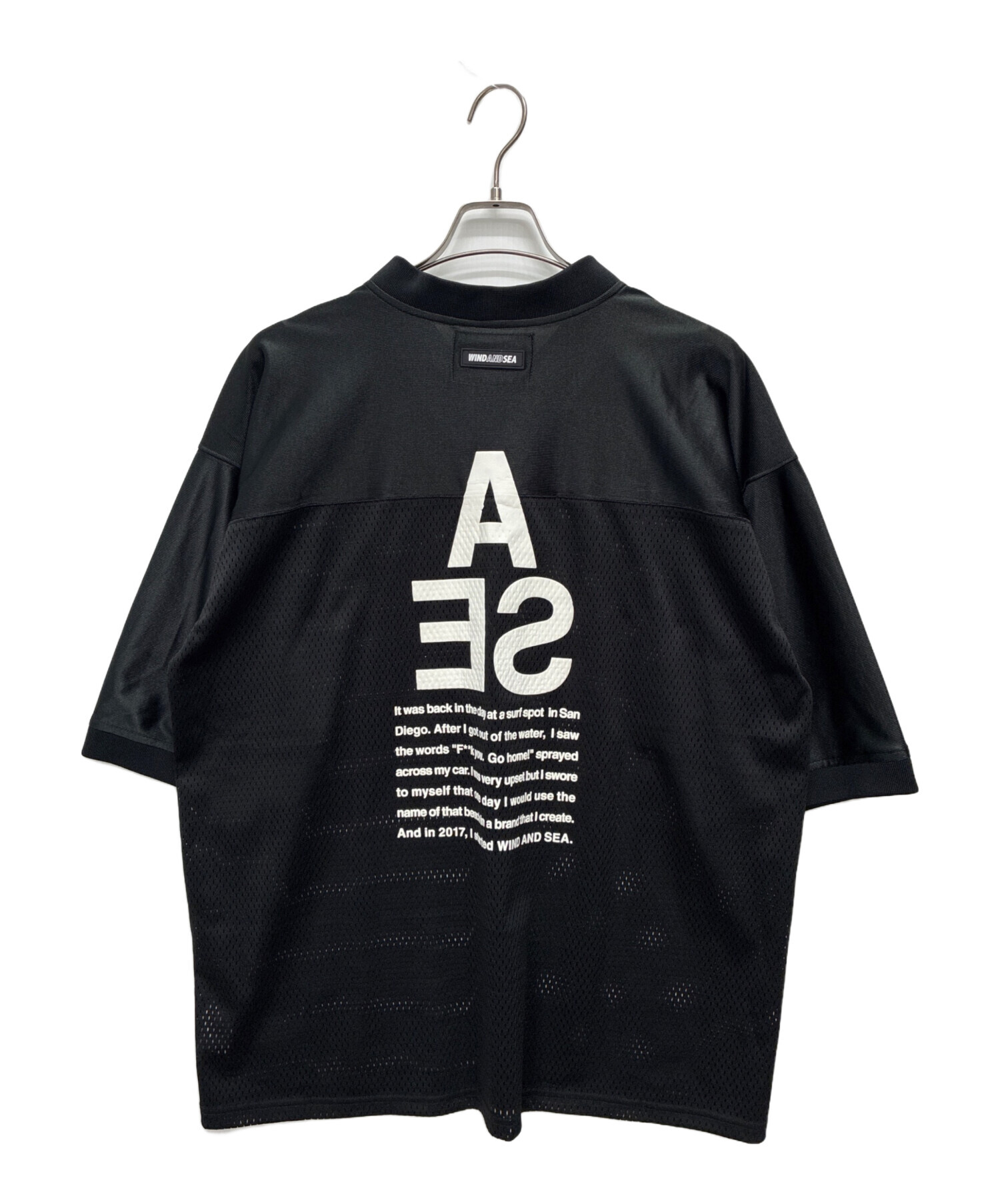 中古・古着通販】WIND AND SEA (ウィンダンシー) A32 Football Jersey
