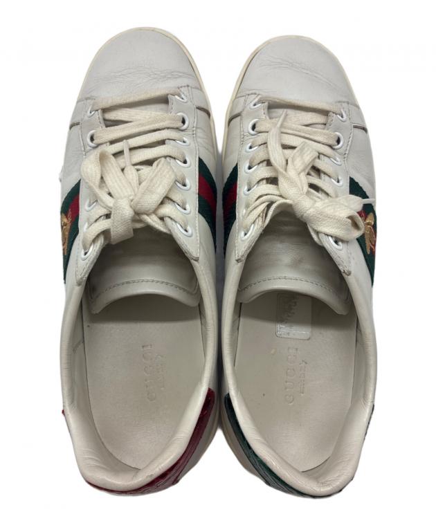 中古・古着通販】GUCCI (グッチ) 〔エース〕エンブロイダリー付き