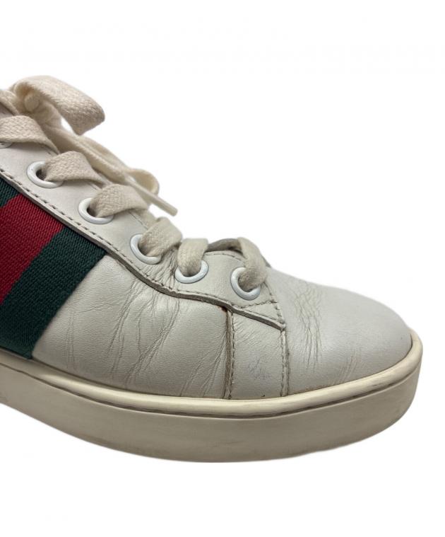 中古・古着通販】GUCCI (グッチ) 〔エース〕エンブロイダリー付き