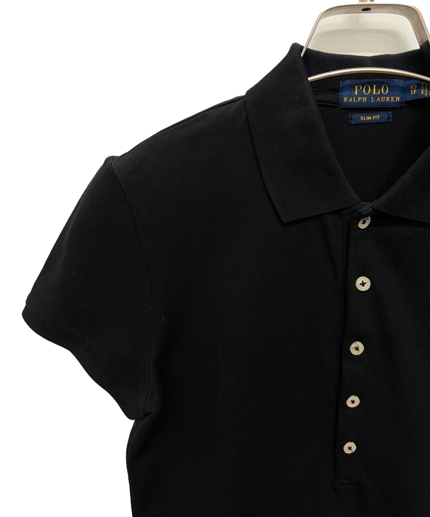 Polo Ralph Lauren ブラックポロシャツ XS Polo Ralph Lauren ポロシャツ 黒 XS 【公式通販】