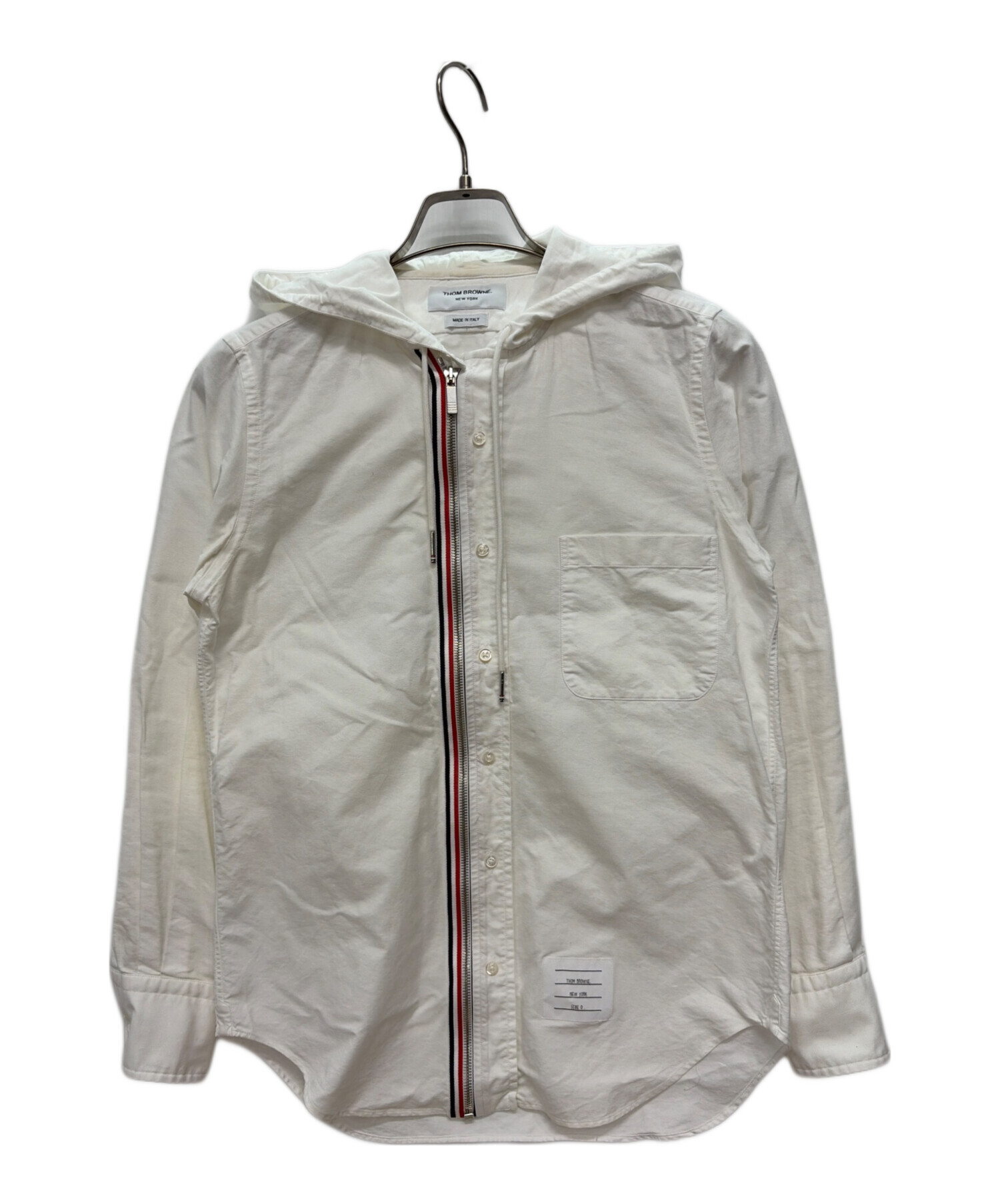 THOM BROWNE パーカー 中古・古着通販】Thom Browne (トムブラウン) ジップパーカー/Oxford