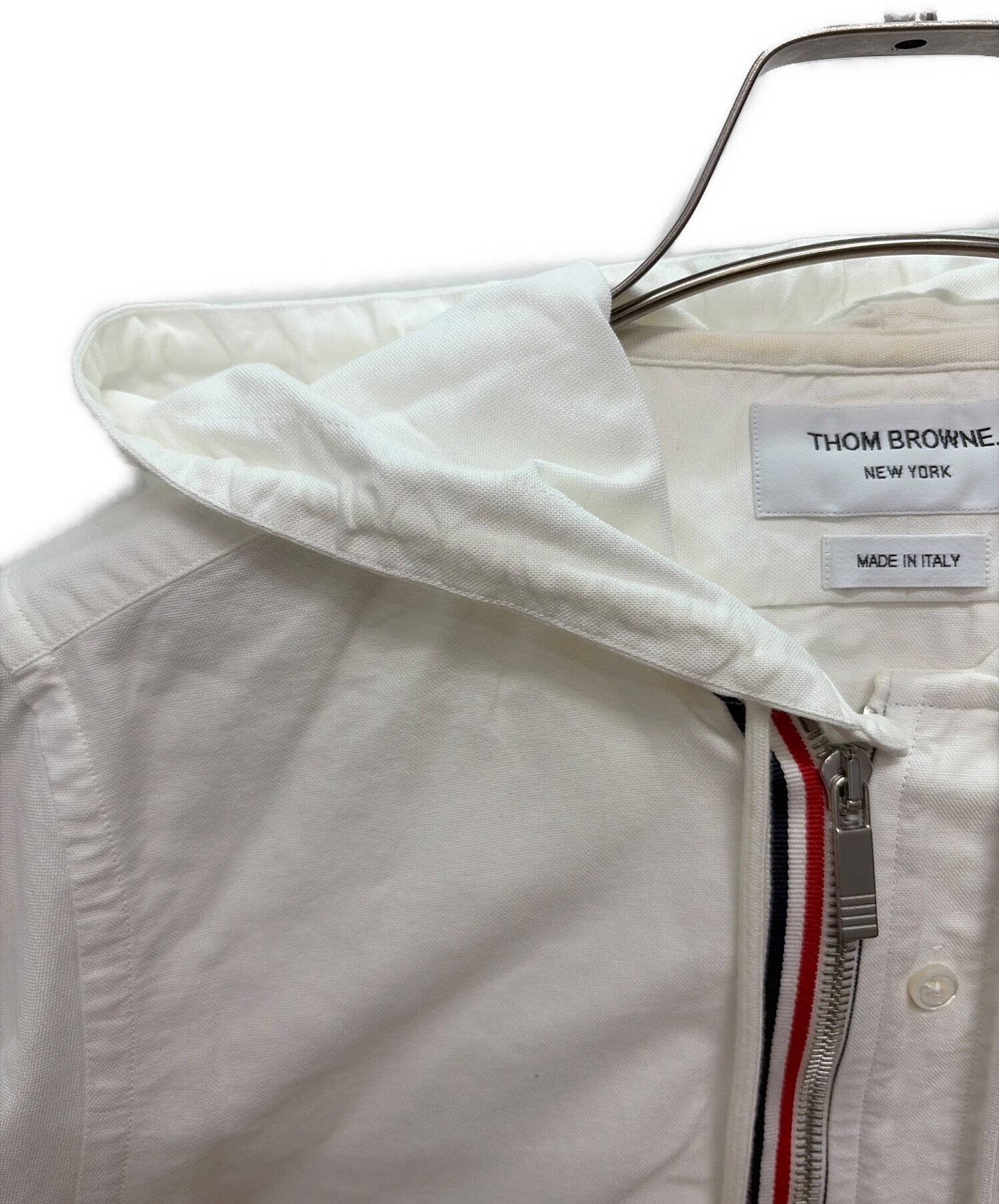 中古・古着通販】Thom Browne (トムブラウン) ジップパーカー/Oxford