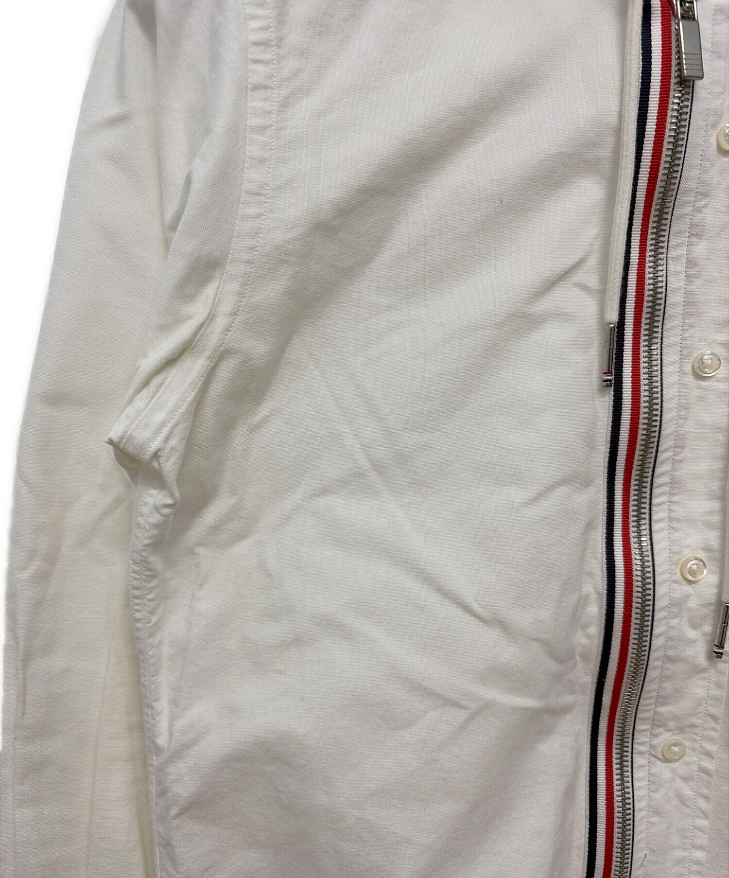 中古・古着通販】Thom Browne (トムブラウン) ジップパーカー/Oxford