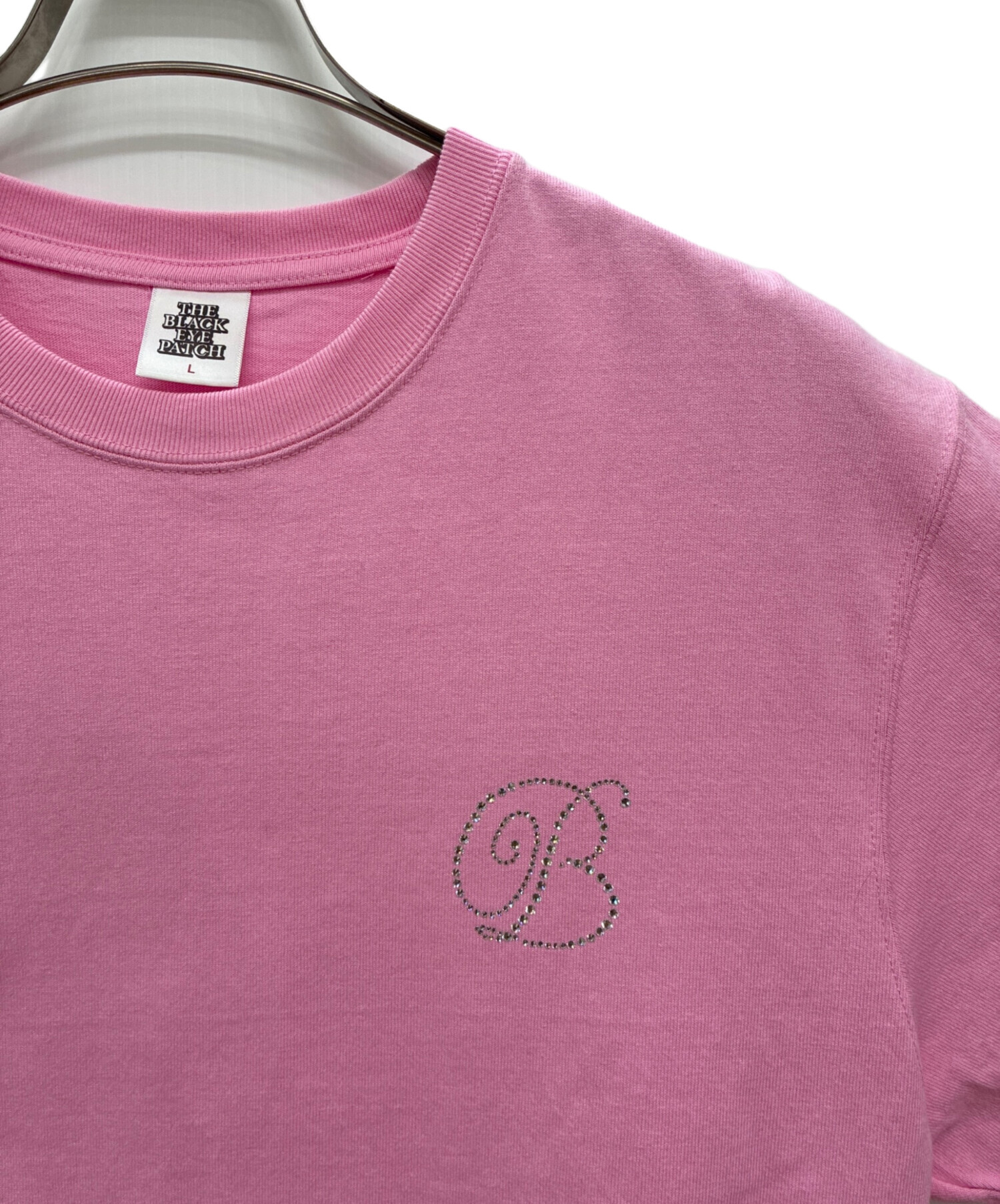 ブラックアイパッチ HWC L/S TEE PINK ロンT ピンク S 中古・古着通販】THE BLACK EYE PATCH (ブラックアイパッチ