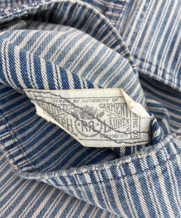 中古・古着通販】RRL (ダブルアールエル) インディゴ ストライプド