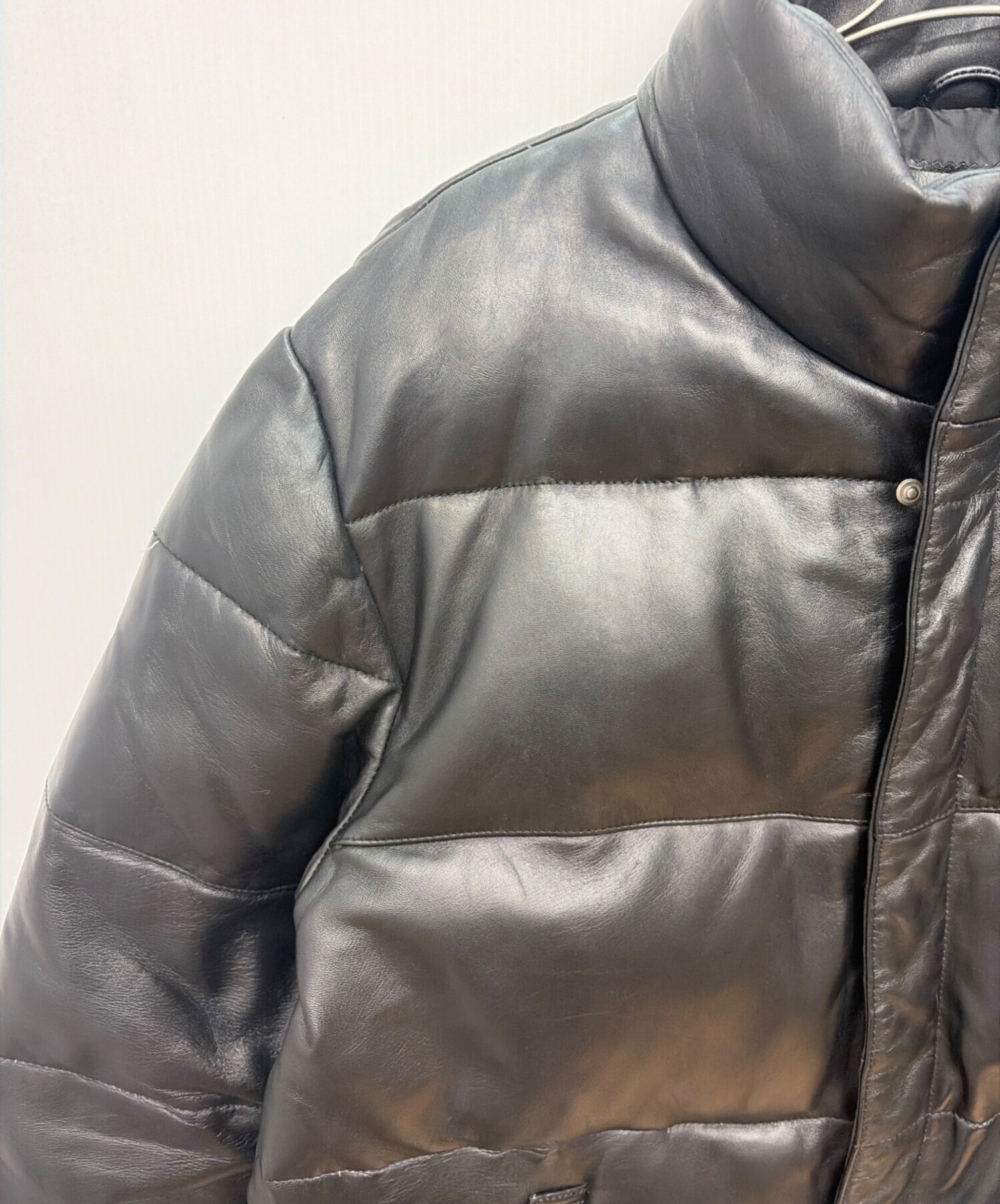 中古・古着通販】AVIREX (アヴィレックス) レザーダウンジャケット