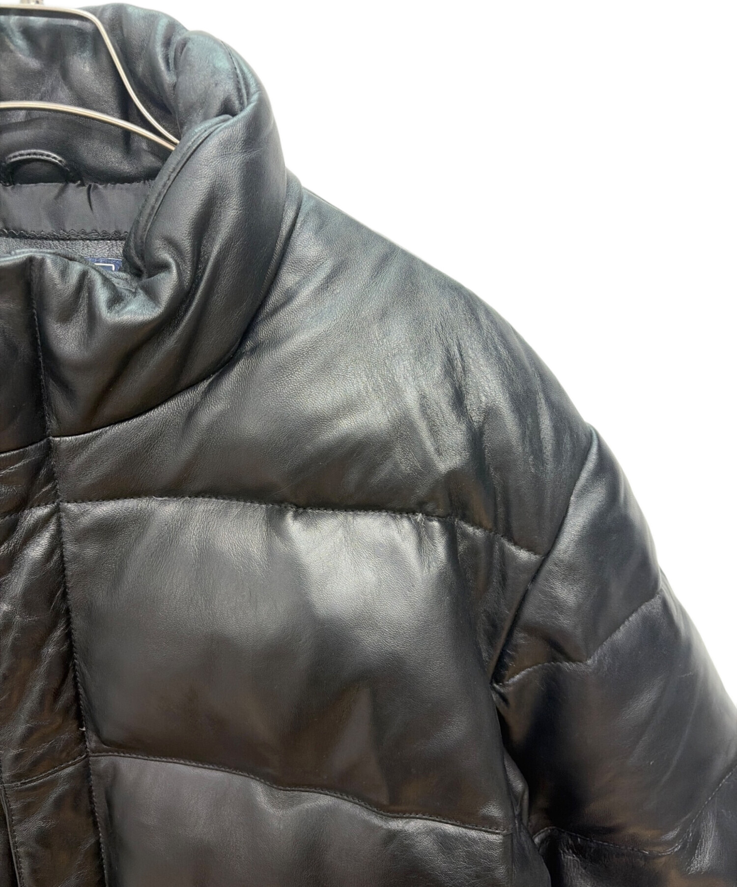 中古・古着通販】AVIREX (アヴィレックス) レザーダウンジャケット