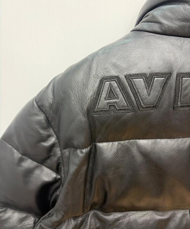 中古・古着通販】AVIREX (アヴィレックス) レザーダウンジャケット
