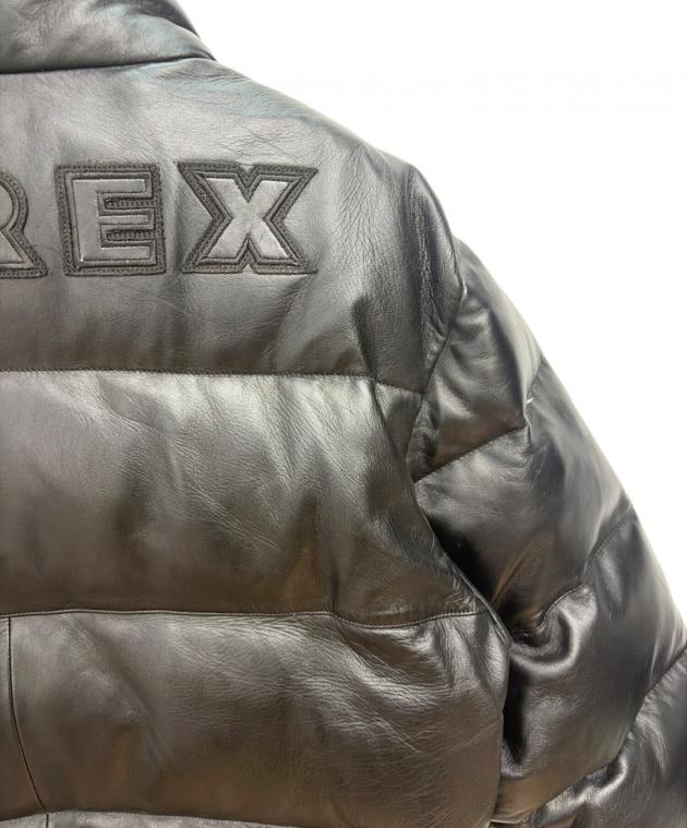 中古・古着通販】AVIREX (アヴィレックス) レザーダウンジャケット