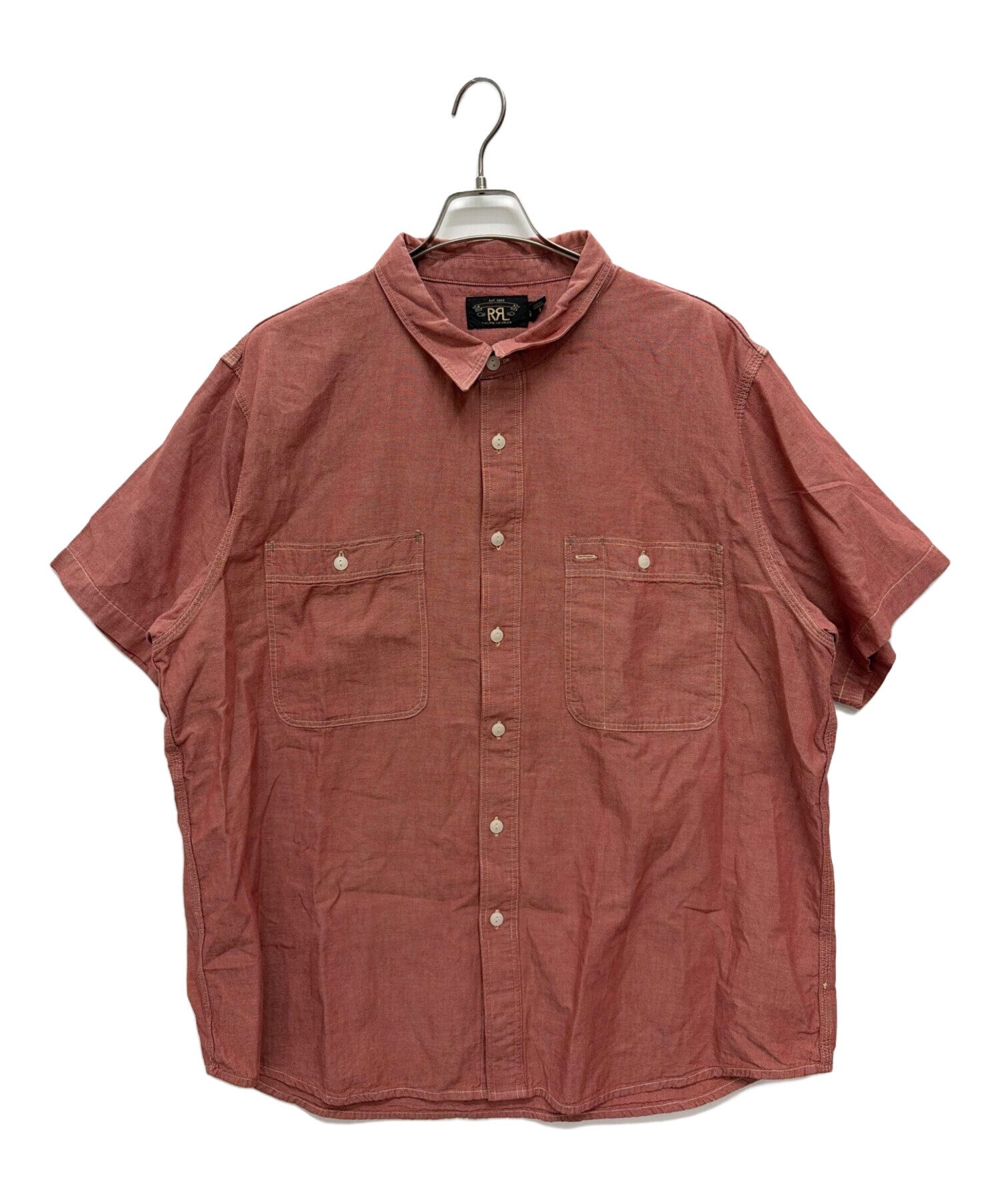 RRL シャンブレーシャツ 中古・古着通販】RRL (ダブルアールエル) ショートスリーブ