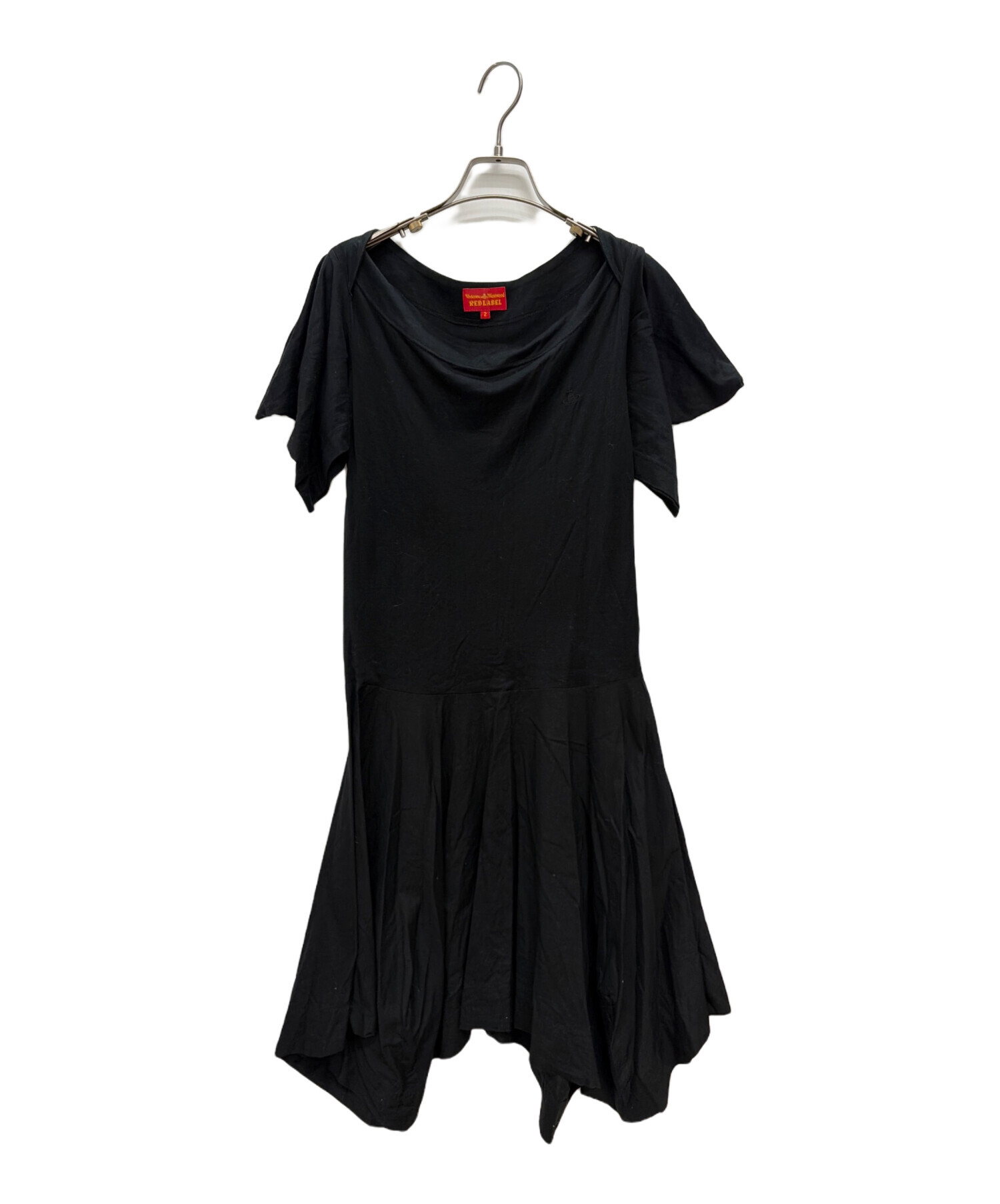 Vivienne Westwood REDLABEL 半袖Aラインワンピース 中古・古着通販】Vivienne Westwood RED LABEL (ヴィヴィアンウエスト