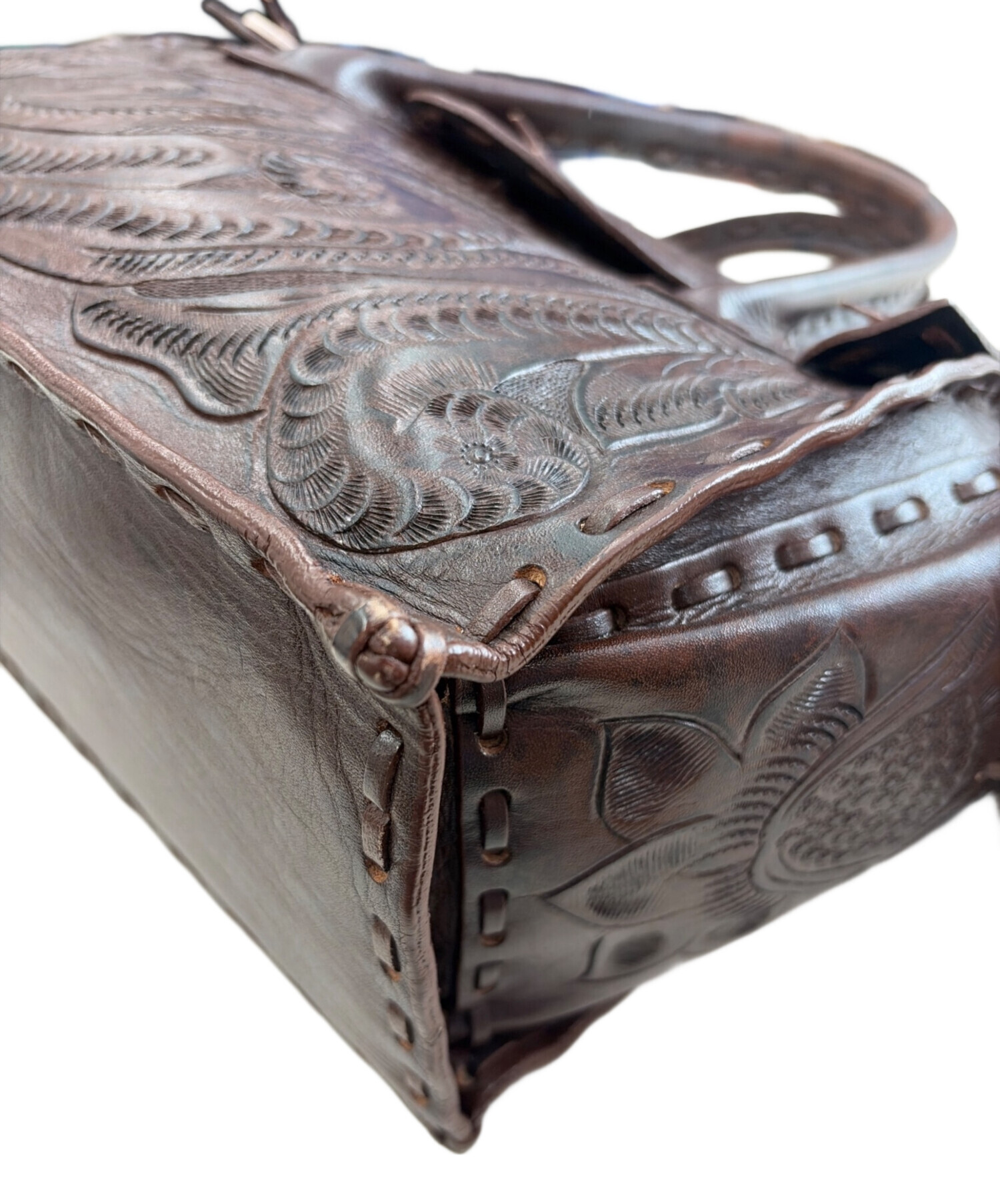 【お値下げ】Carving Tribes ダークブラウン バッグ ※ノベルティ付 お値下げ】Carving Tribes ダークブラウン バッグ ※ノベルティ付 中古
