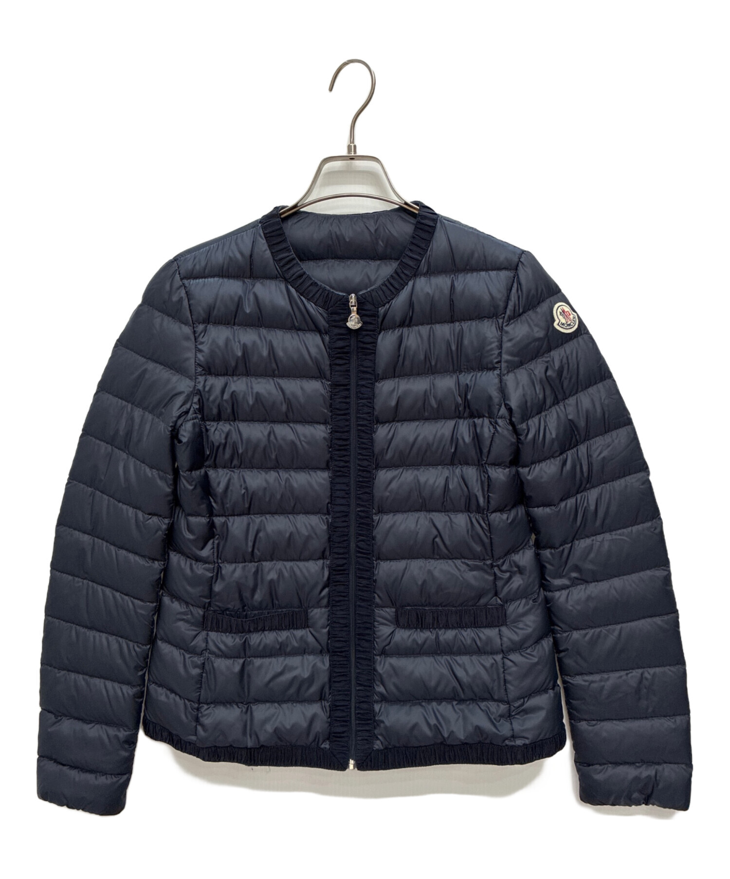 中古・古着通販】MONCLER (モンクレール) ダウンジャケット ネイビー