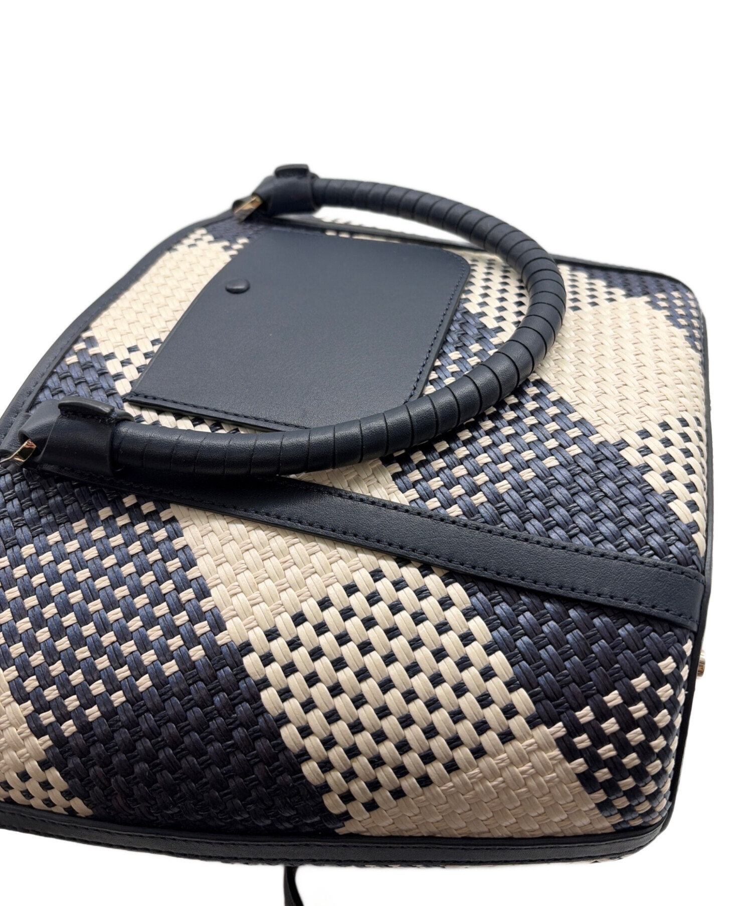 中古・古着通販】Kate Spade (ケイトスペード) 2WAYバッグ ネイビー