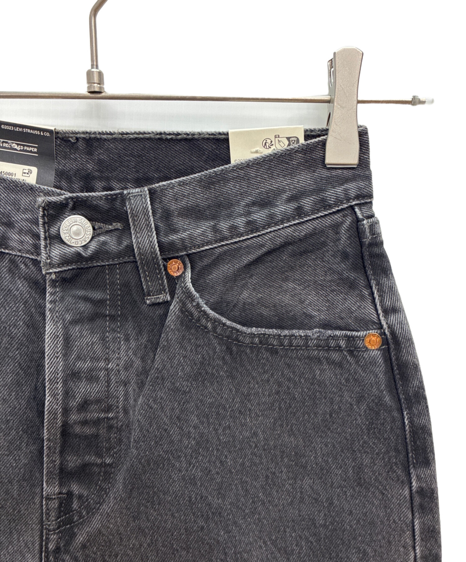 中古・古着通販】LEVI'S (リーバイス) 501(R) '81S ブラック ボタン