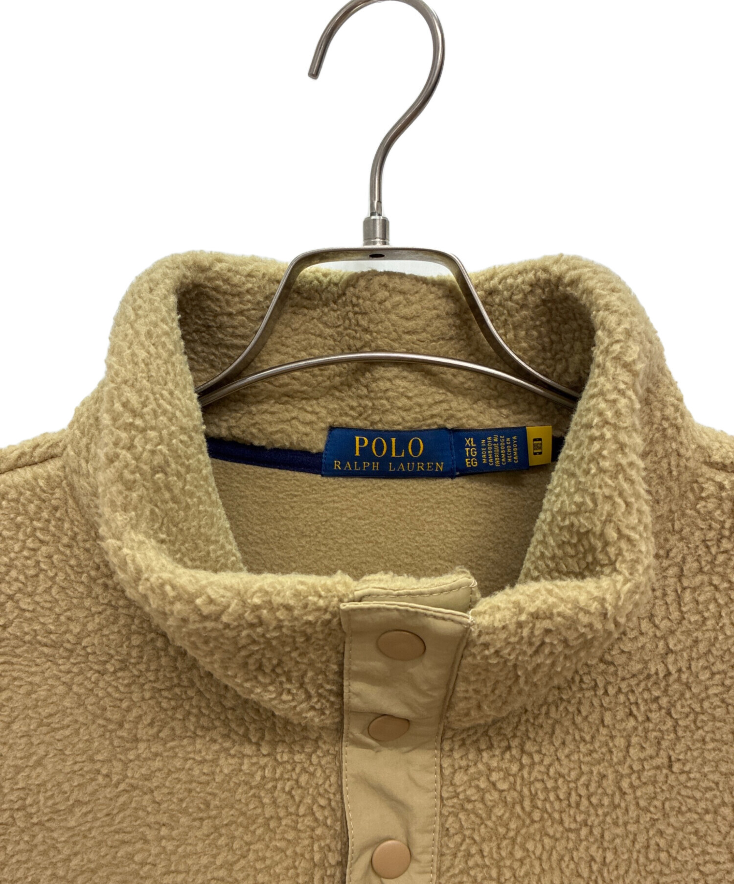 ラルフローレン　ボアフリース　160cmくらいです 中古・古着通販】POLO RALPH LAUREN (ポロ・ラルフローレン) ボア