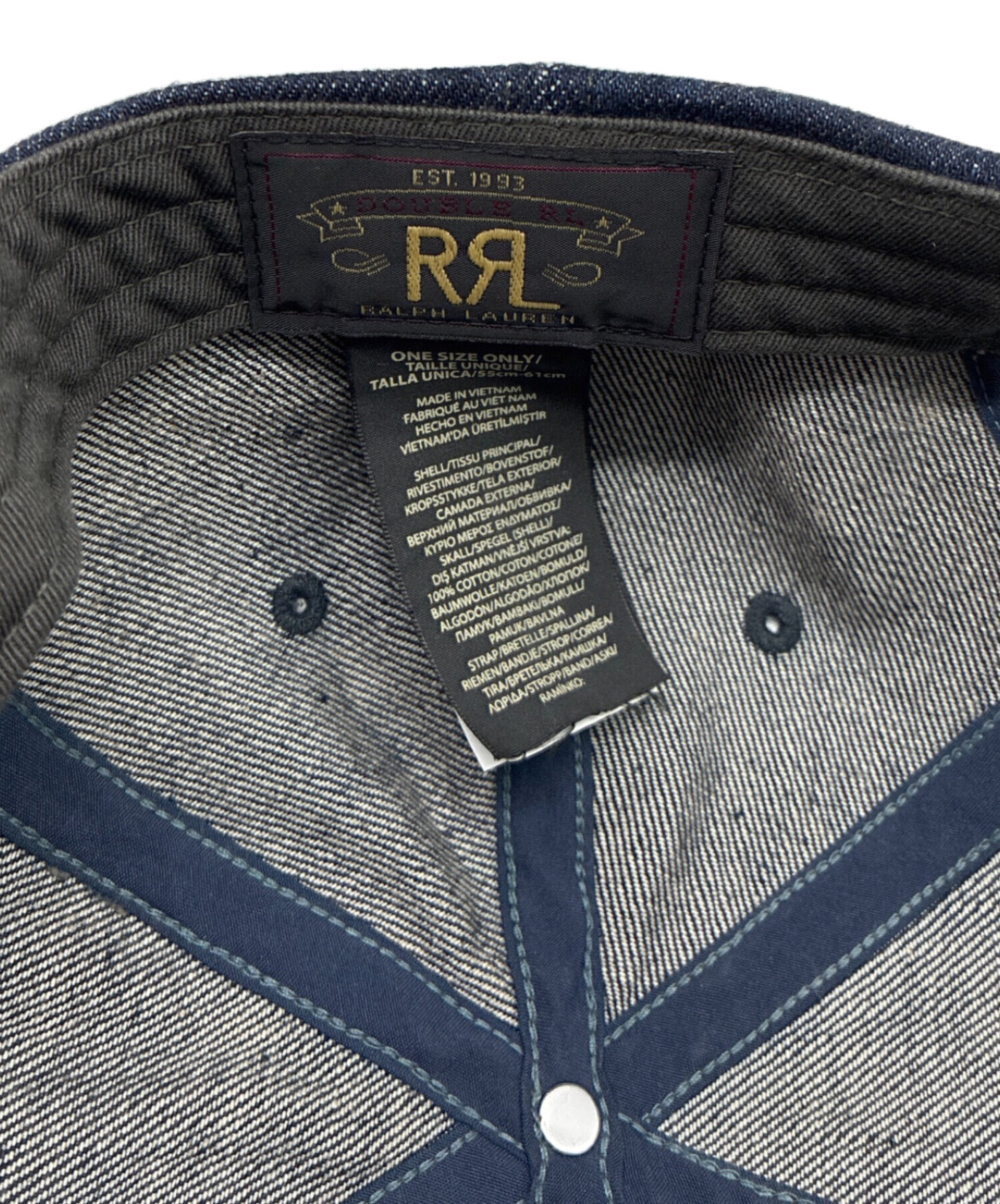中古・古着通販】RRL (ダブルアールエル) RRL ランチ ロゴ デニム