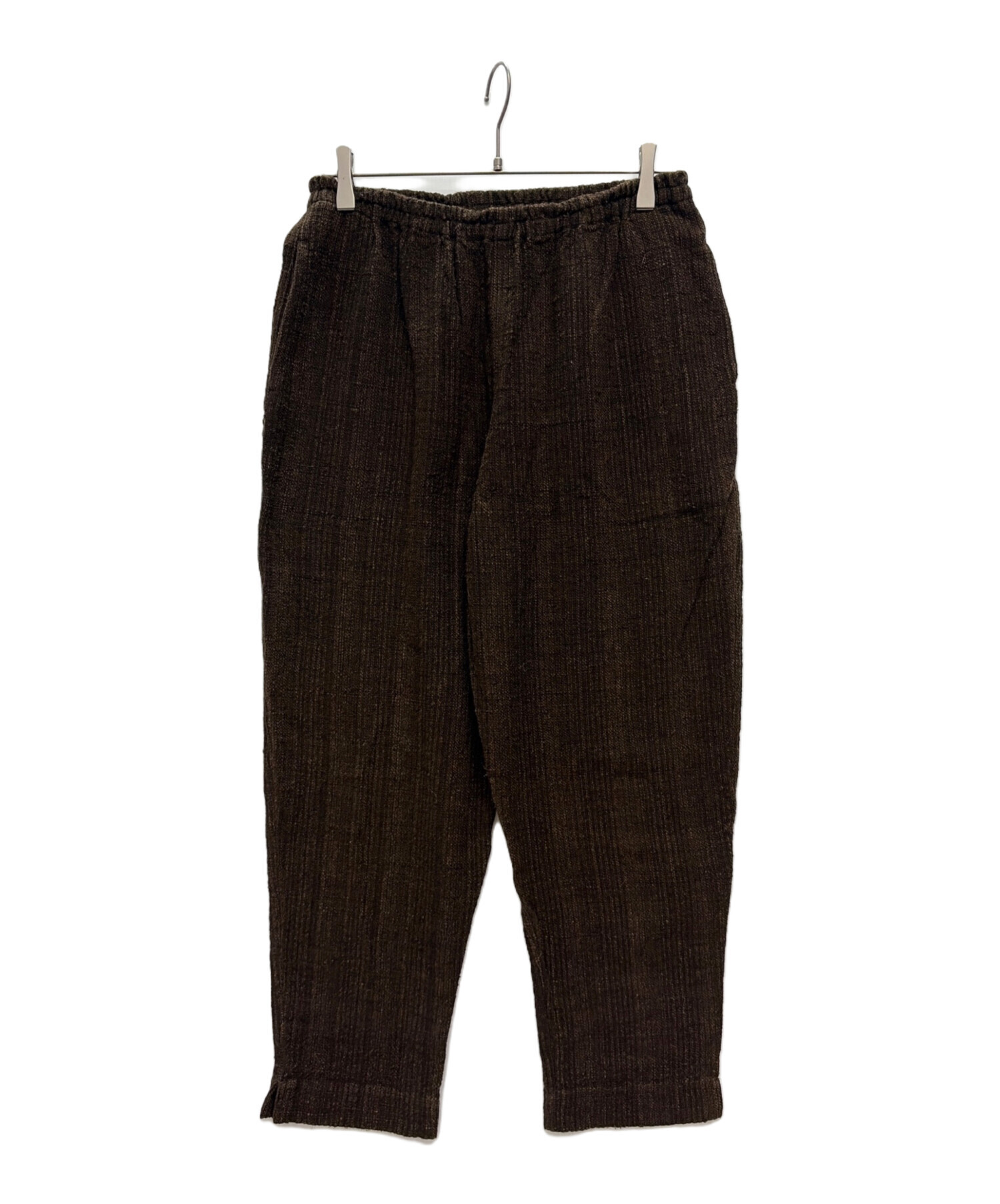 【希少】うさとの服⭐︎usaato　フレアパンツ 中古・古着通販】Usaato (ウサト) ワイドパンツ ブラウン サイズ:F