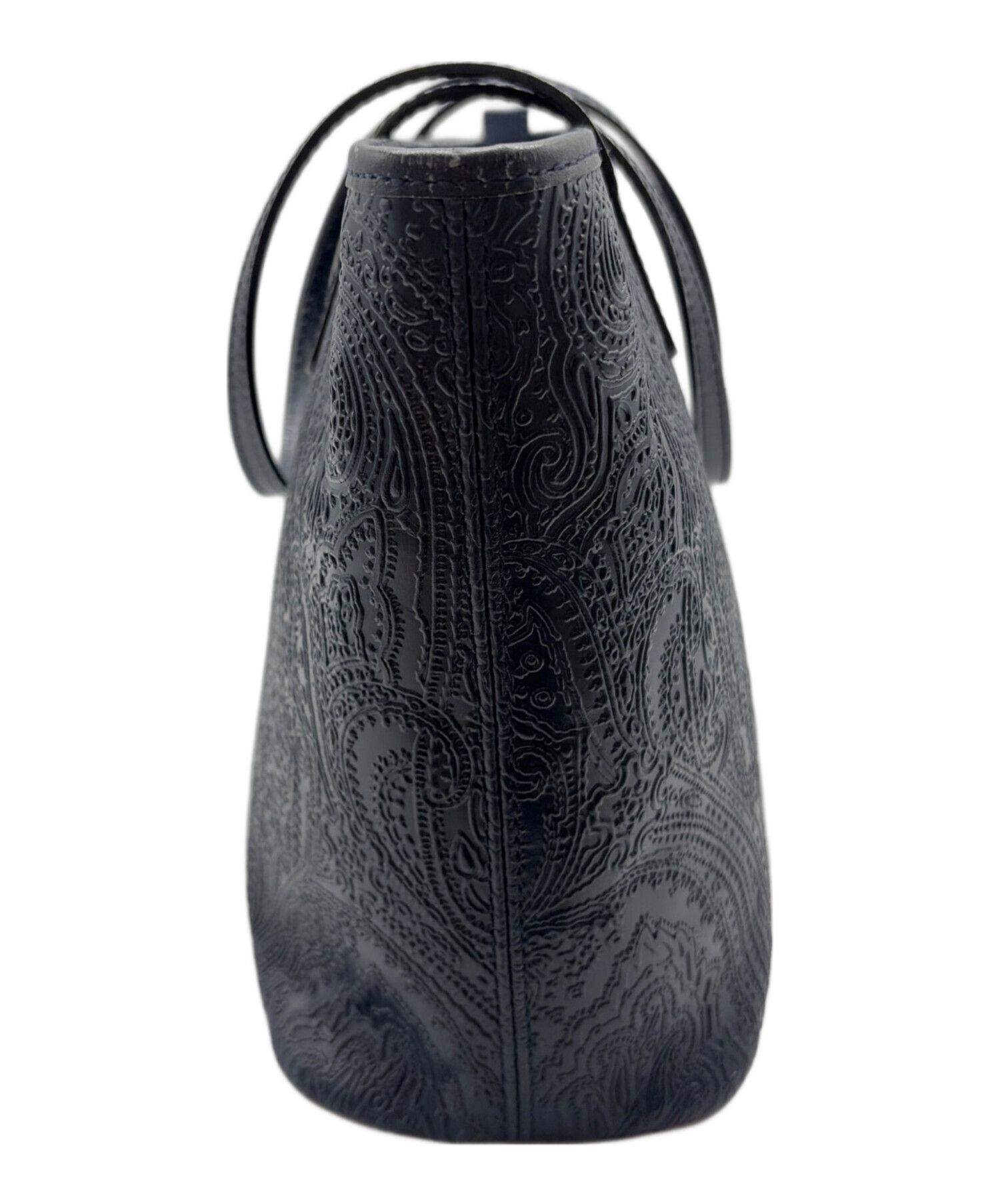 中古・古着通販】ETRO (エトロ) ペイズリー柄レザートートバッグ