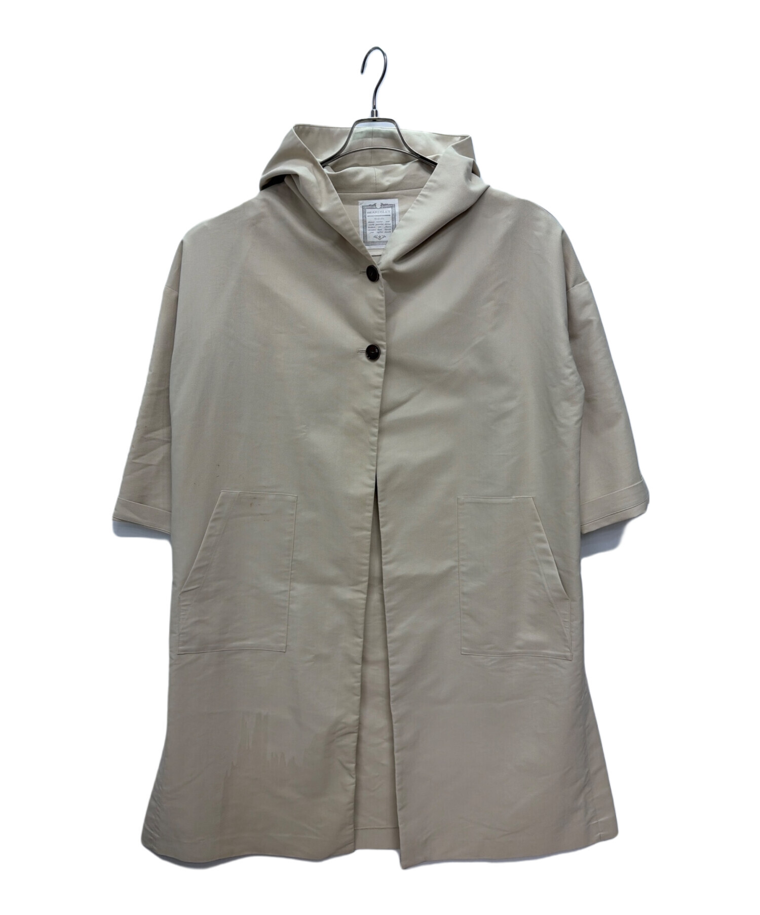 中古・古着通販】BEARDSLEY (ビアズリー) ロングコート ベージュ