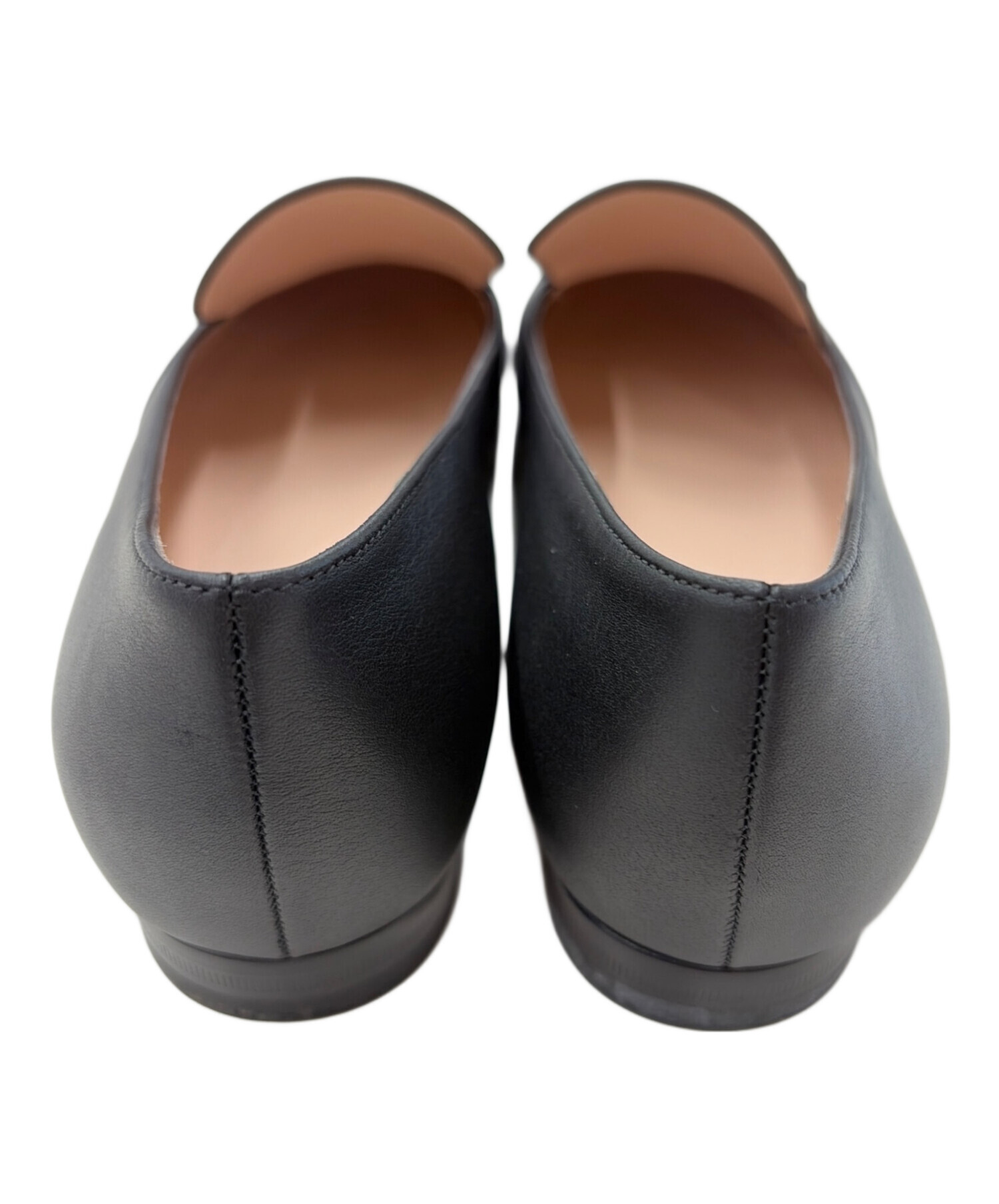 中古・古着通販】GUCCI (グッチ) ホースビットローファー ブラック