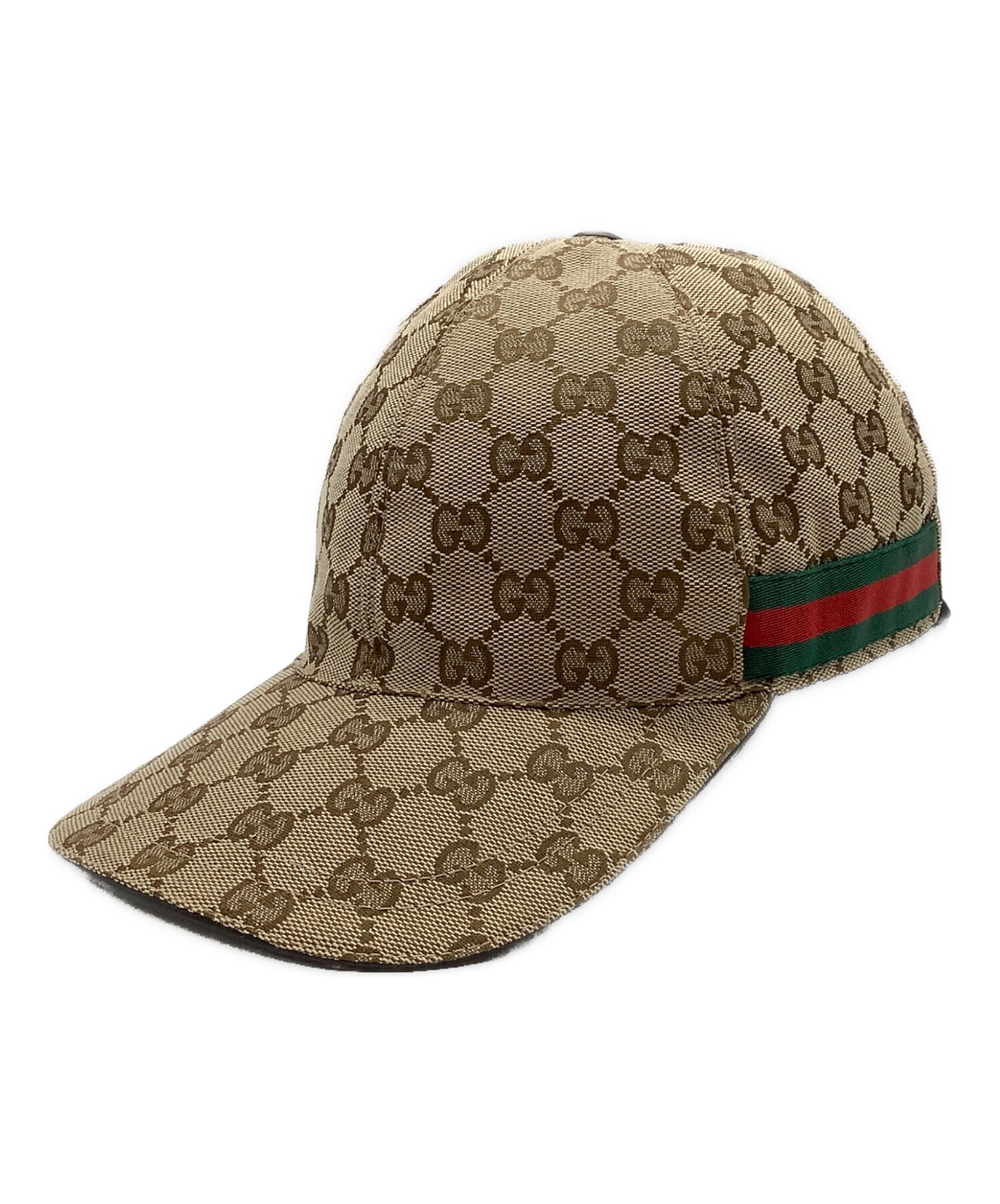 中古・古着通販】GUCCI (グッチ) GGキャンバスベースボールキャップ
