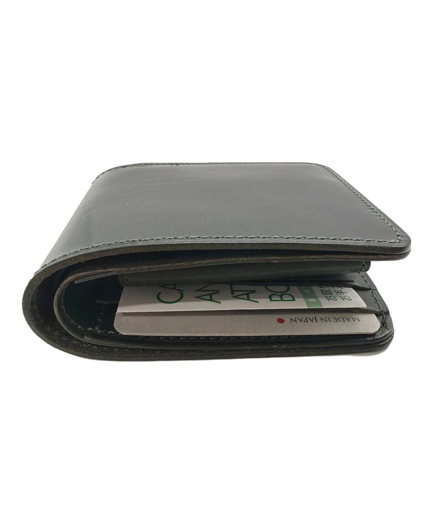 中古・古着通販】Dakota (ダコタ) 2つ折り財布 グリーン 未使用品