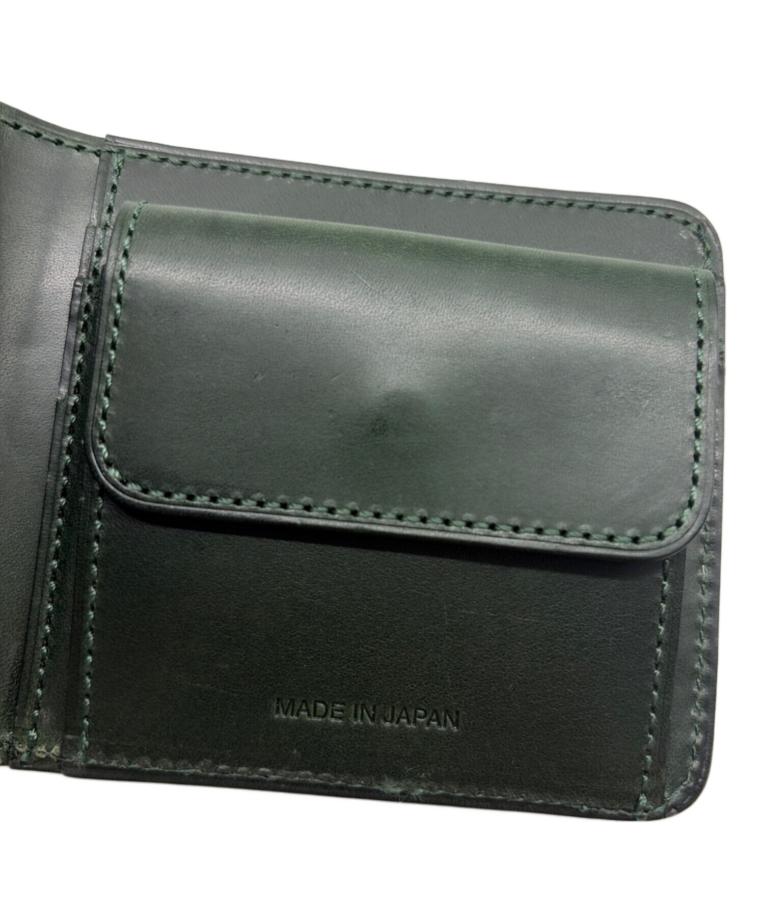中古・古着通販】Dakota (ダコタ) 2つ折り財布 グリーン 未使用品