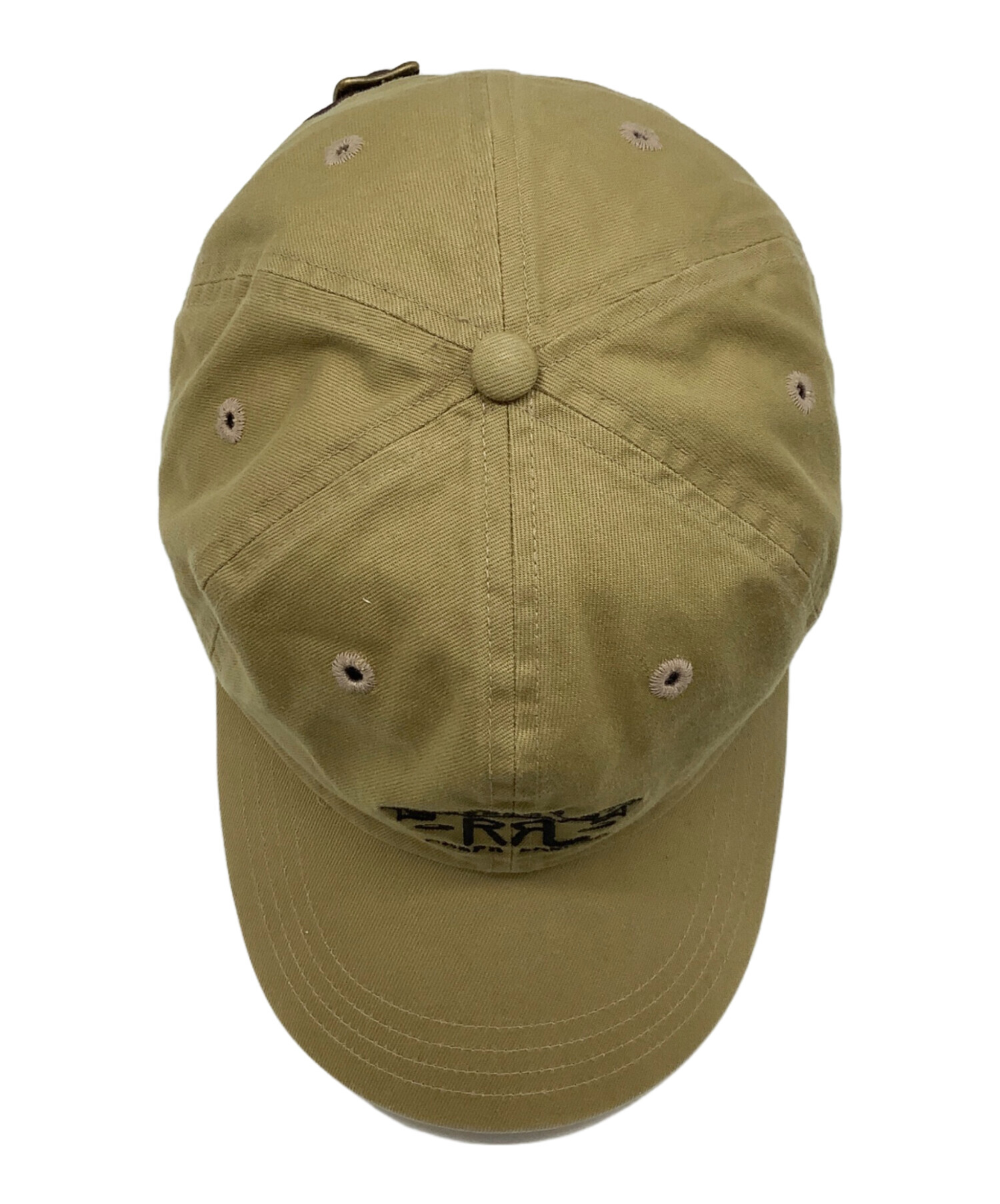 中古・古着通販】RRL (ダブルアールエル) ロゴツイルボールキャップ