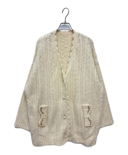 さらり　新品未使用　yukiemon ペールカーディガン・テディ3Lサイズ 中古・古着通販】yukiemon (ユキエモン) シャンデリアカーディガン