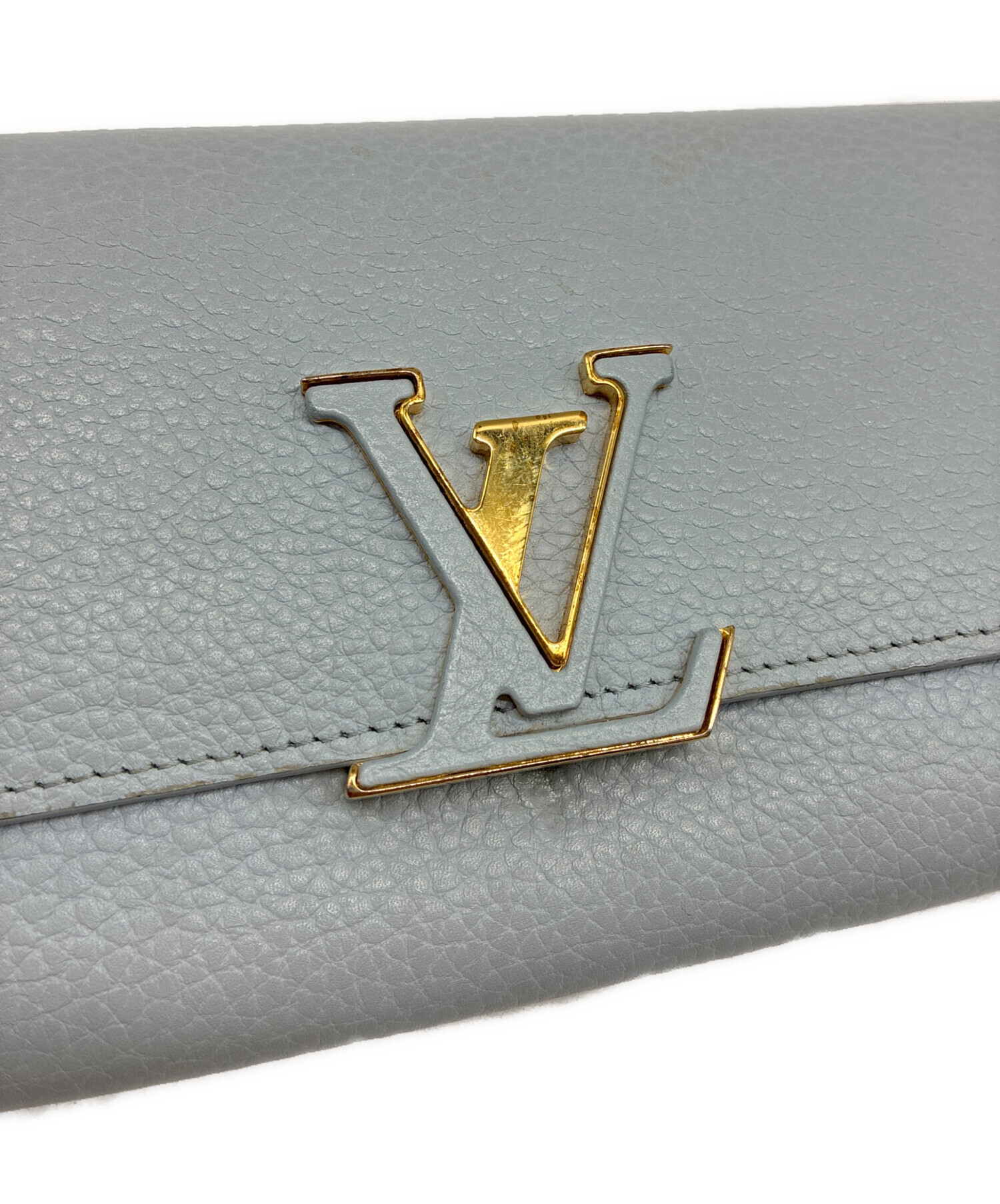 美品　ルイヴィトン　ポルトフォイユ 　カプシーヌ トリヨン ブルーオランプ 中古・古着通販】LOUIS VUITTON (ルイ ヴィトン) ポルトフォイユ