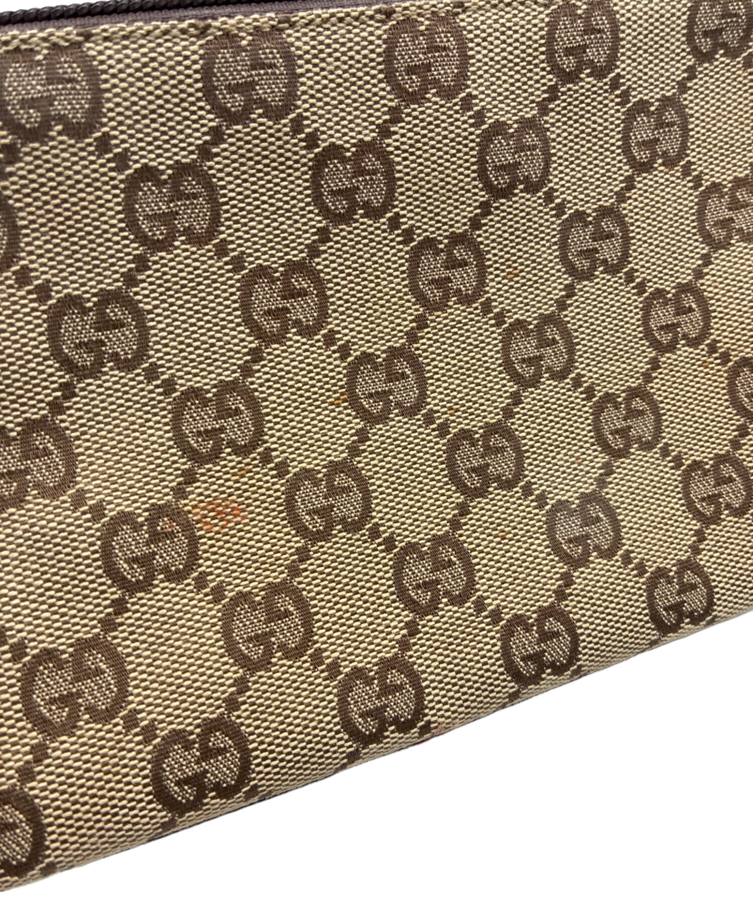 【付属品完備・正規品】グッチ 猫 イラスト GGキャンバス ポーチ 小物入れ 中古・古着通販】GUCCI (グッチ) GGキャンバス コスメポーチ｜ブランド