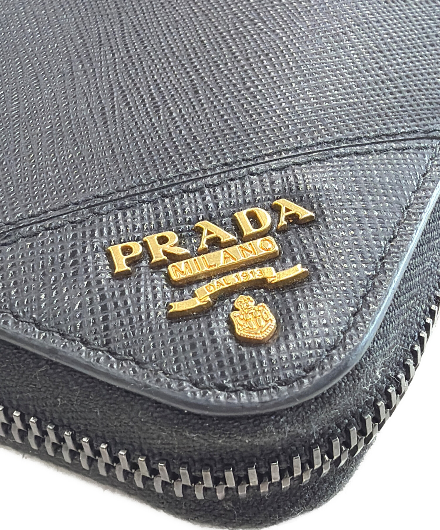 中古・古着通販】PRADA (プラダ) 長財布 ブラック｜ブランド・古着通販