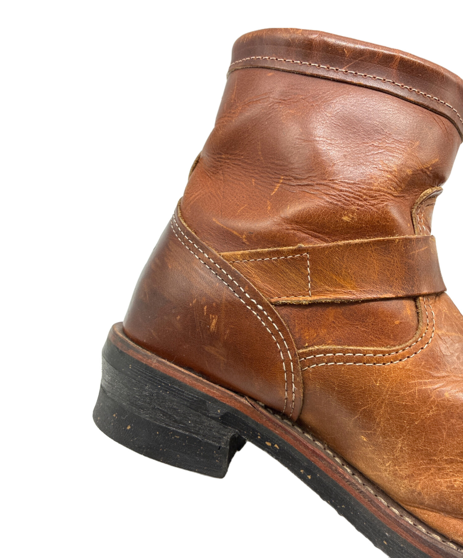 Chippewa エンジニアブーツ ブラウン 10E 中古・古着通販】CHIPPEWA (チペワ) エンジニアブーツ ブラウン サイズ