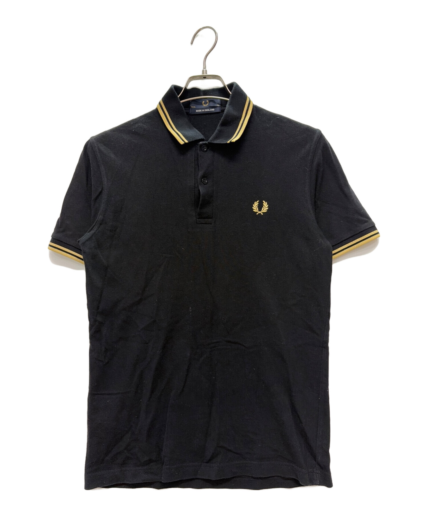 中古・古着通販】FRED PERRY (フレッドペリー) ポロシャツ ブラック
