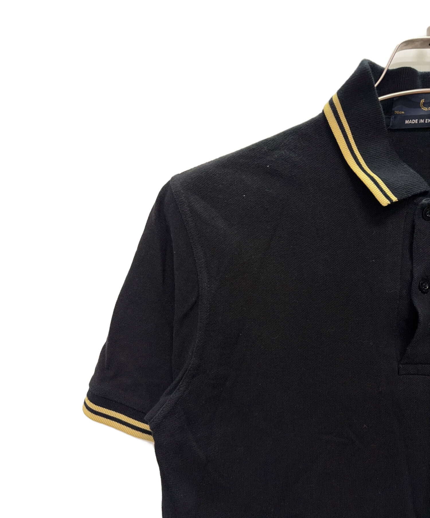 中古・古着通販】FRED PERRY (フレッドペリー) ポロシャツ ブラック