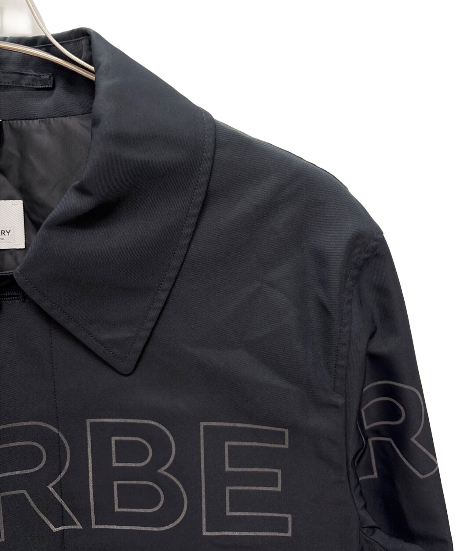中古・古着通販】BURBERRY (バーバリー) ロングコート ブラック サイズ