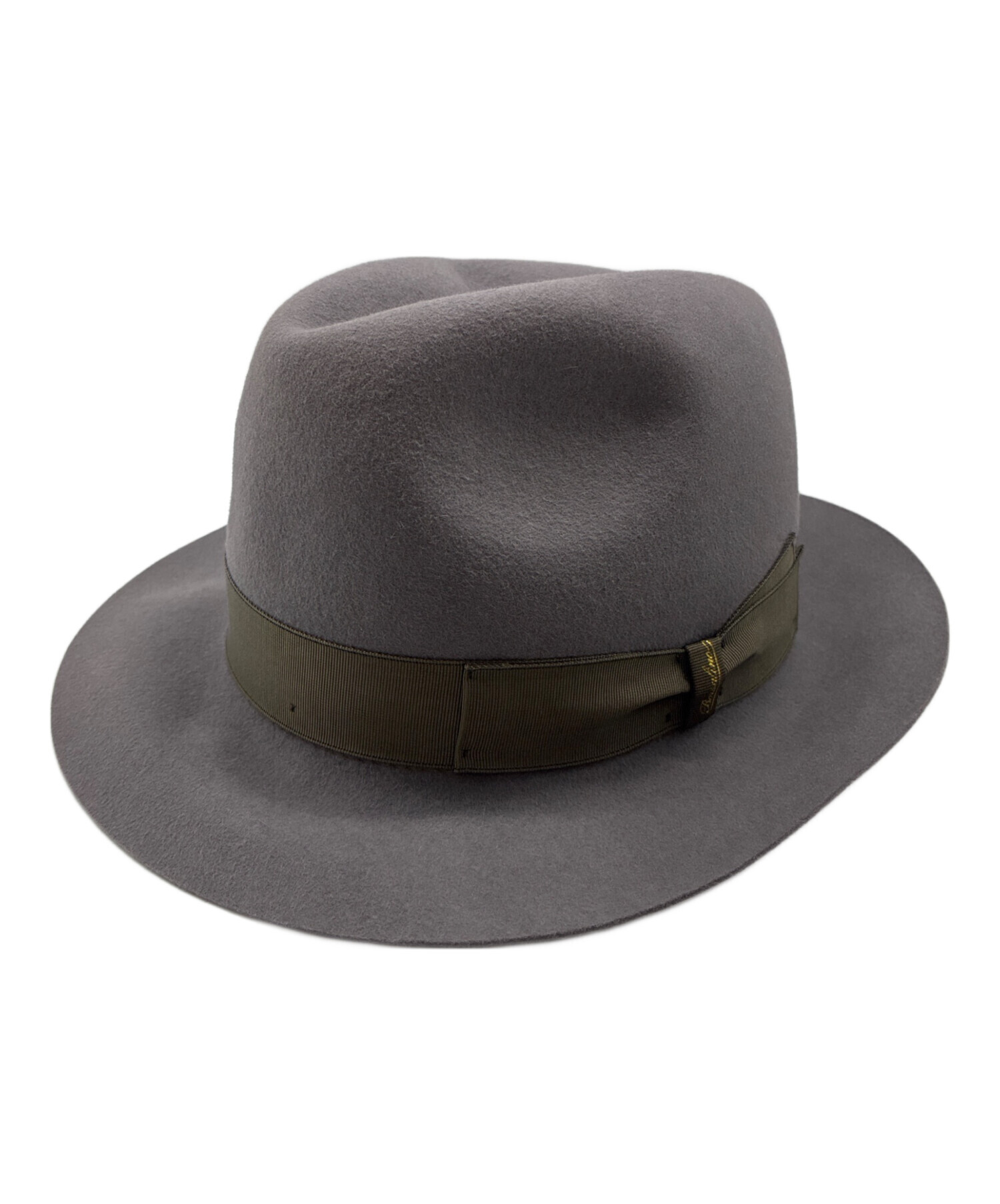 中古・古着通販】BORSALINO (ボルサリーノ) 中折れハット グレー