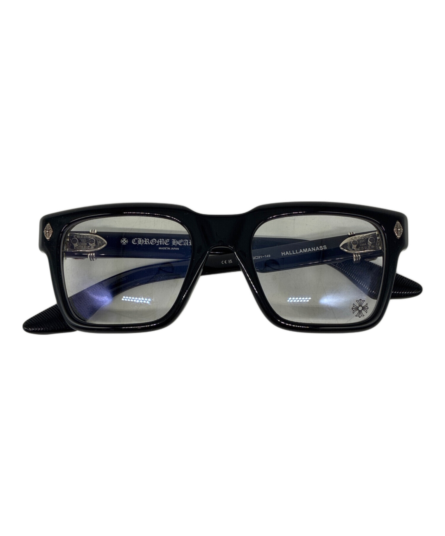 CHROME HEARTS HALLLAMANASS サングラス 中古・古着通販】CHROME HEARTS (クロムハーツ) HALLLAMANASS 伊達眼鏡